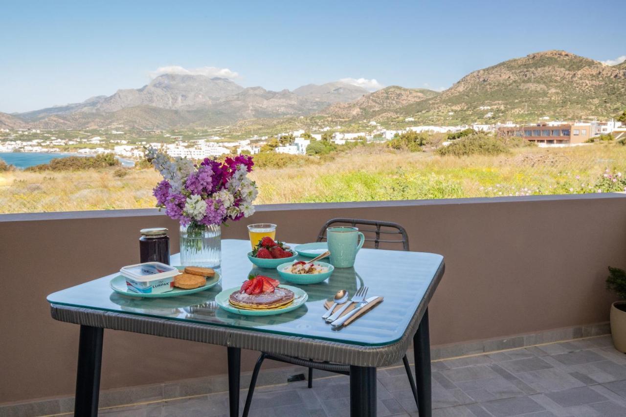 Studio Athena With Panoramic View Of Makrygialos Pilalímata Esterno foto
