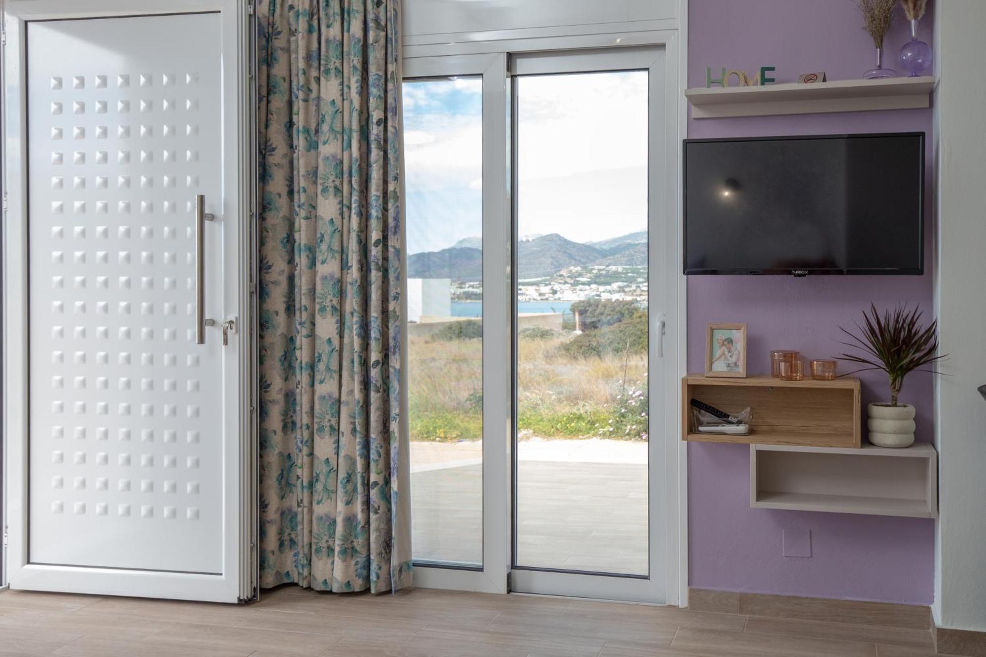 Studio Athena With Panoramic View Of Makrygialos Pilalímata Esterno foto